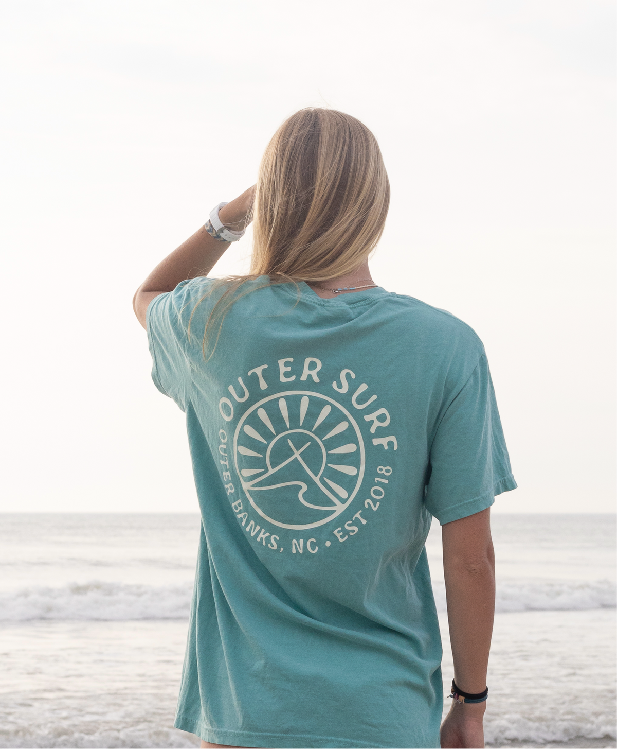 Outer Surf logo Tee