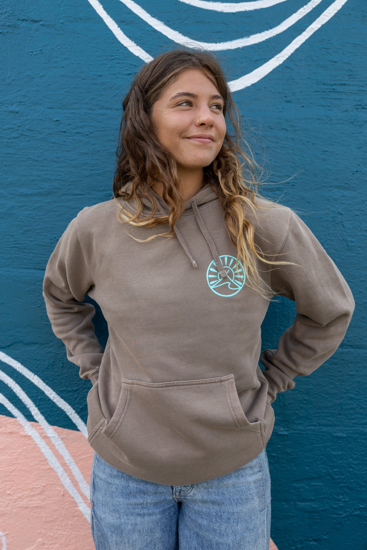 Outer Surf Logo Hoodie