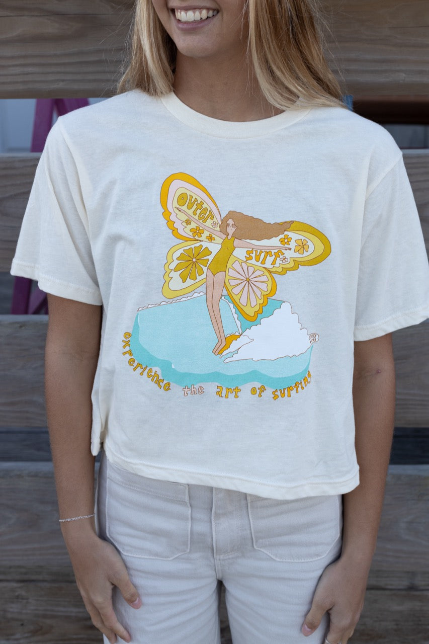 Butterfly Surfer Women's Boxy Tee