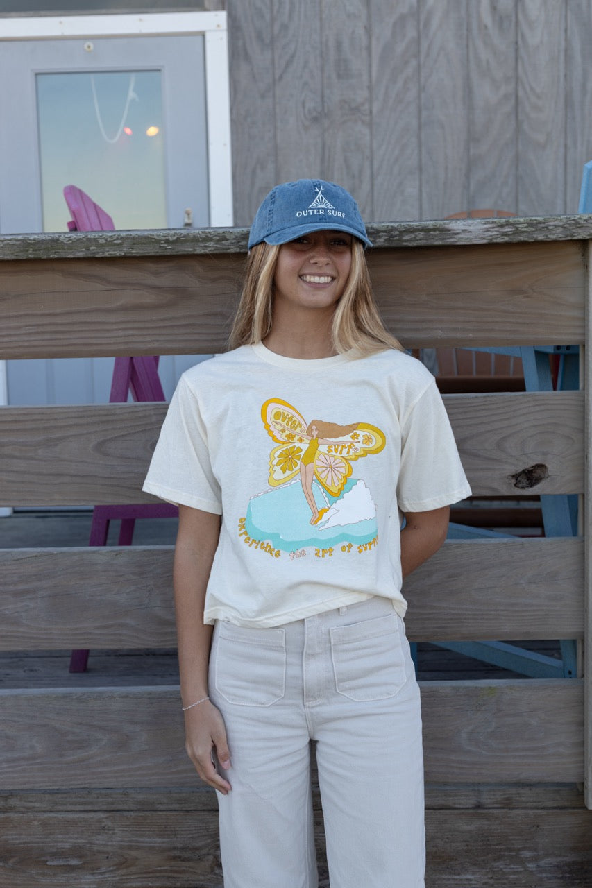 Butterfly Surfer Women's Boxy Tee