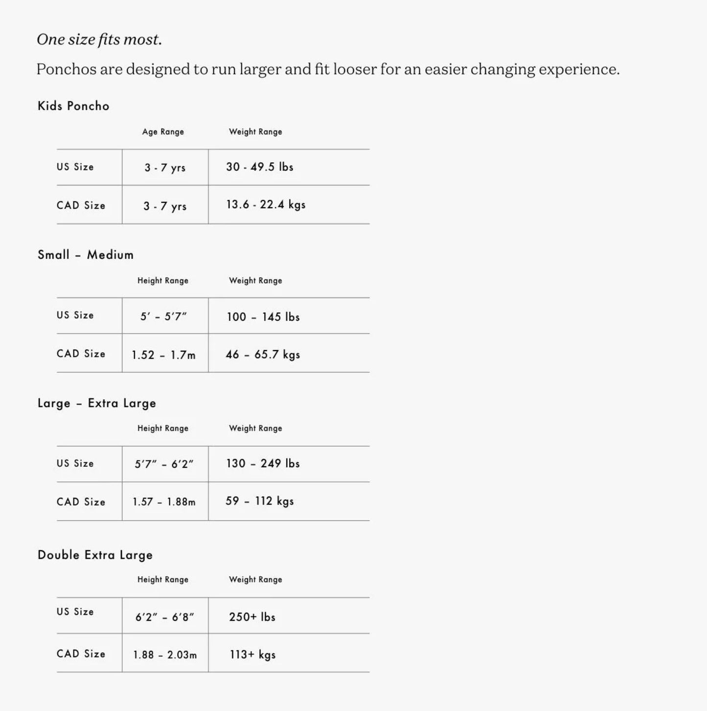 Suva Quick dry towel poncho