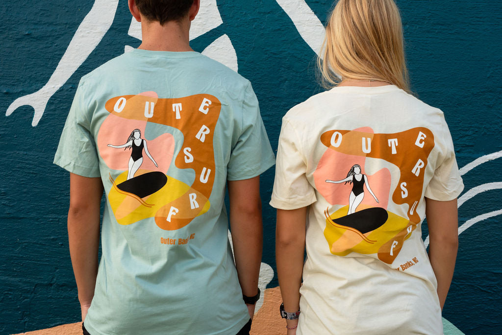 Surfer Girl Teepee Tee- UNISEX – Outer Surf