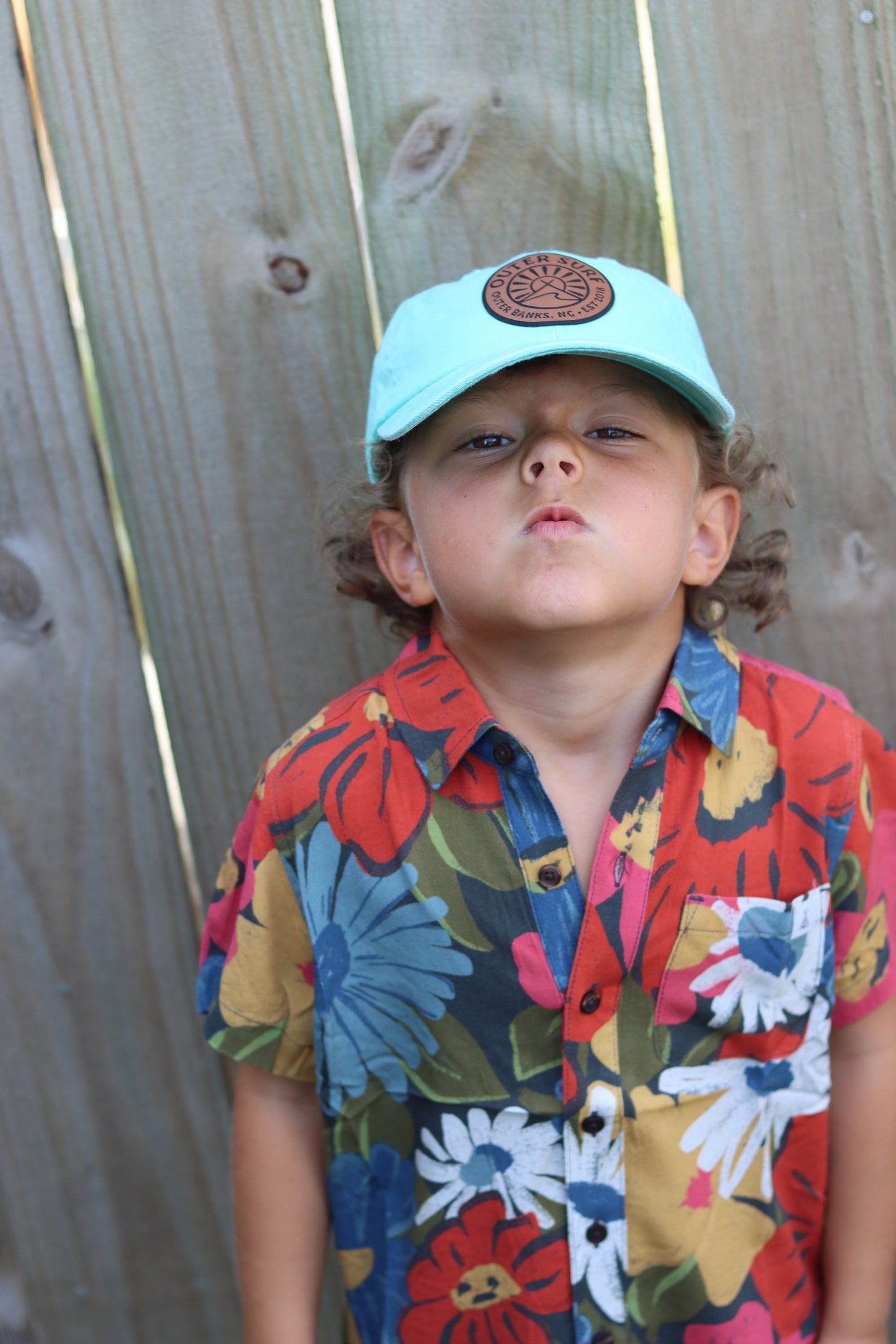 Boys Camden S/S Button Up- Floral