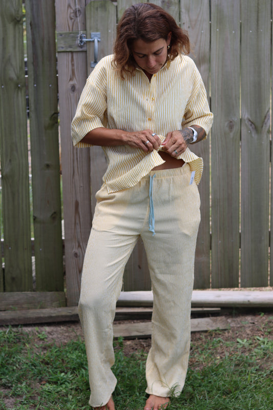 Myrtle Seersucker Pant