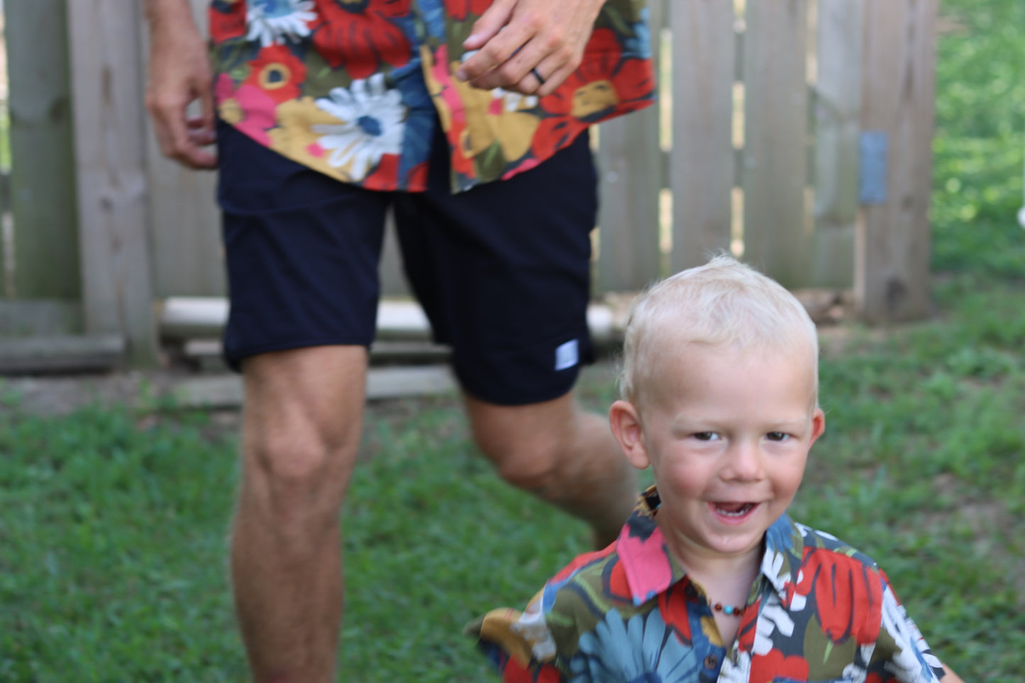 Boys Camden S/S Button Up- Floral