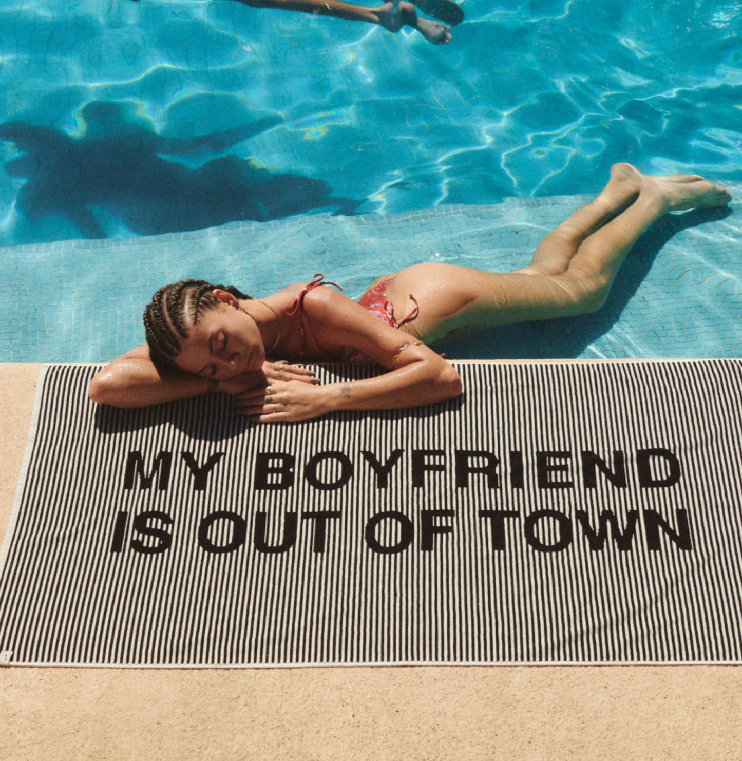 Out of Town Beach Towel