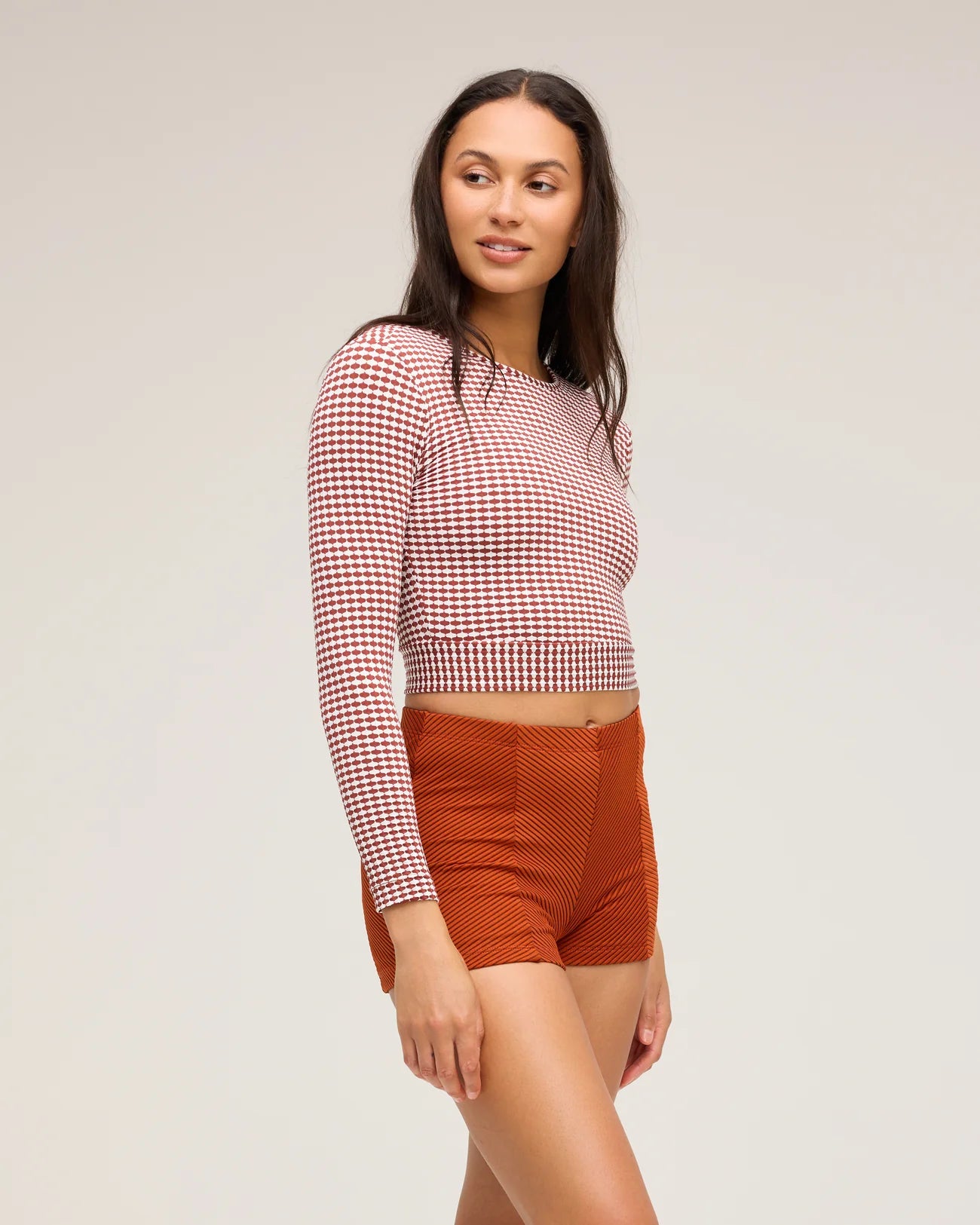 Palomar Crop Top Rashguard- Coco Dora