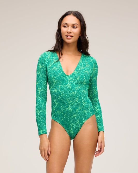 Valentina Surf Suit - Verdant