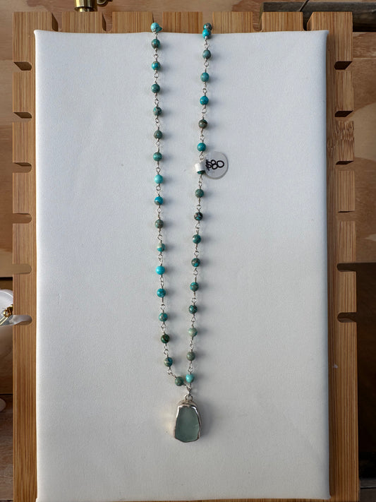 XOXO by Mo Turquoise Bead