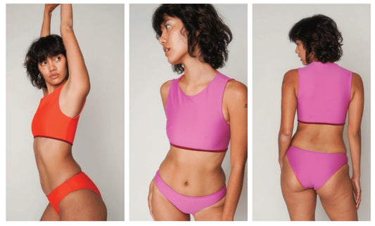 Rella Reversible Bikini Bottom- Jazzberry