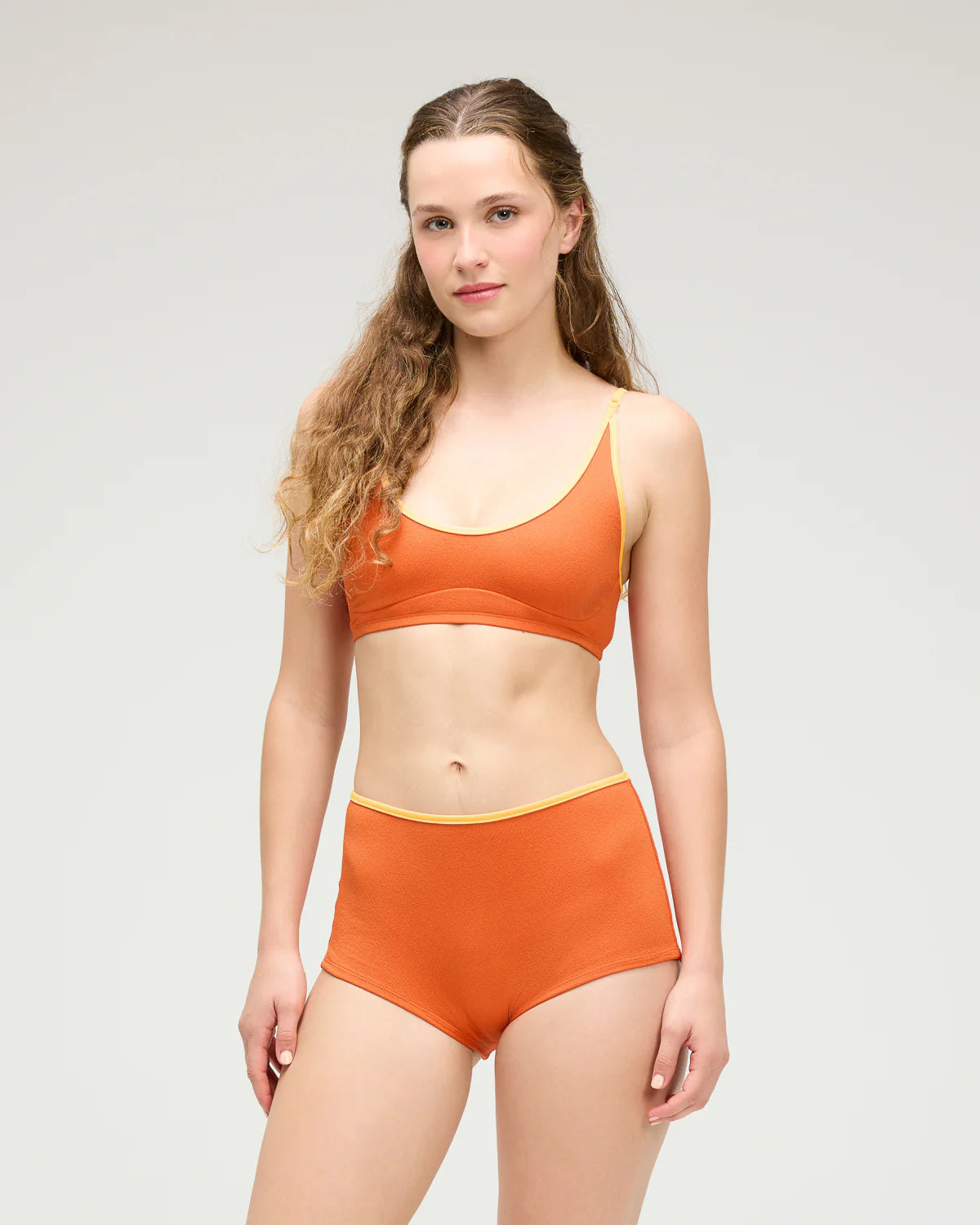 Maggie Bikini Top- Butternut (Boucle)
