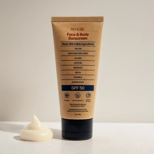 Sky and Sol Face and Body Sunscreen SPF 50